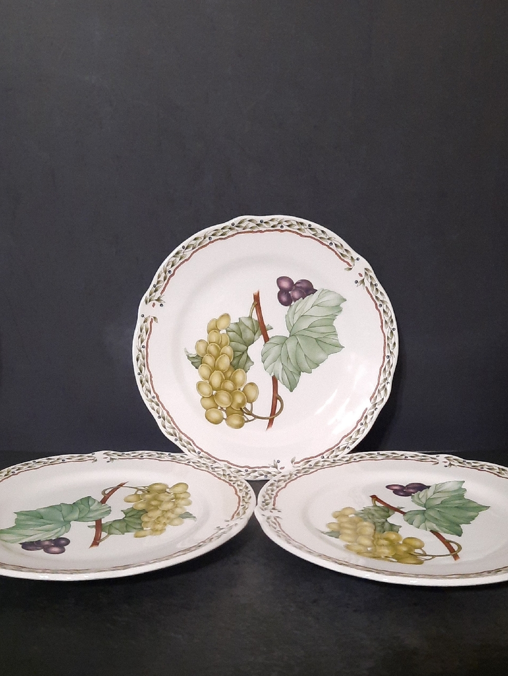 Noritake Royal Orchard Bread & Butter Plates- Set of 3
